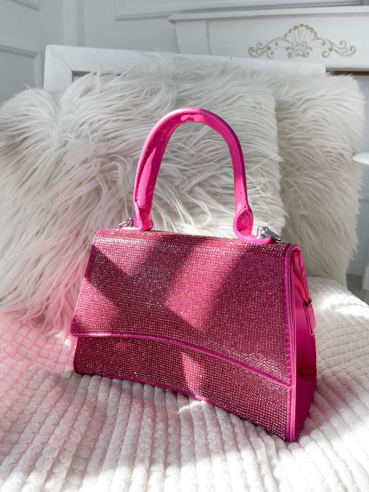 MILANI FUCHSIA STRASS HANDBAG
