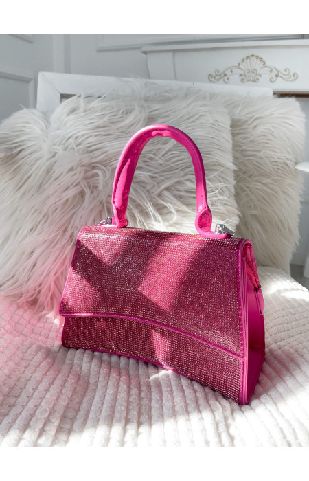 MILANI FUCHSIA STRASS HANDBAG