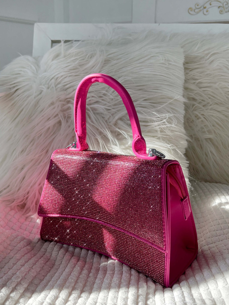 MILANI FUCHSIA STRASS HANDBAG