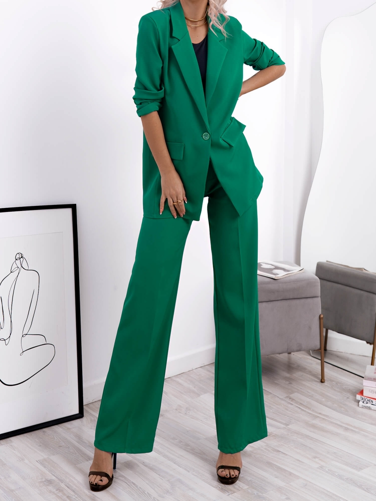 ADELINA - GREEN SUIT