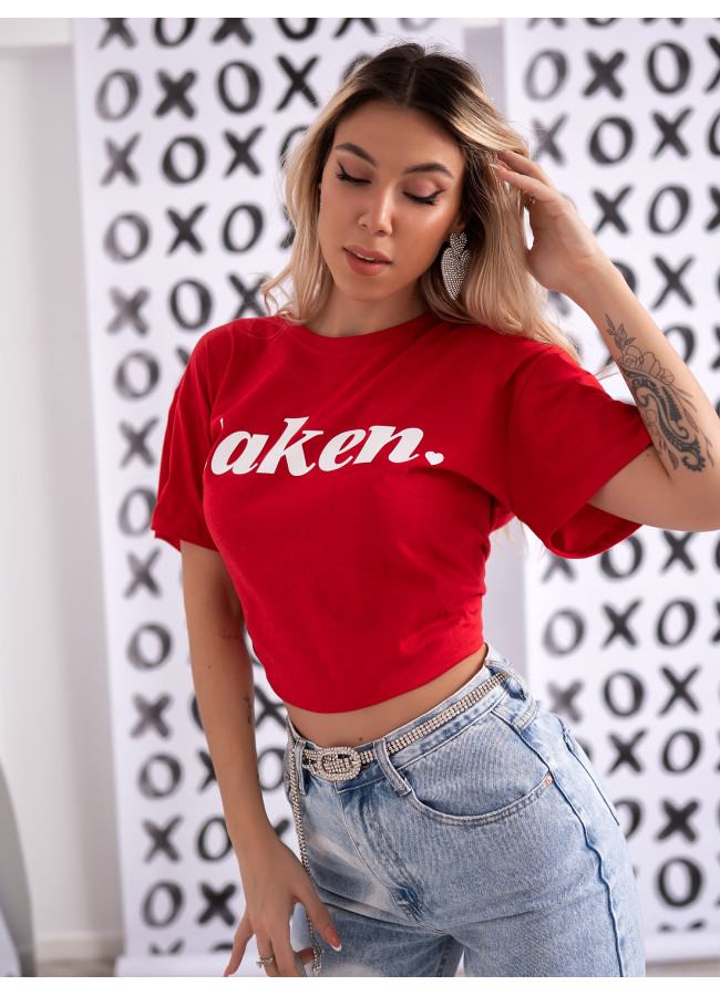 TAKEN RED T-SHIRT