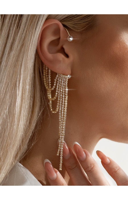 BRISTOL GOLD RAIN EARCUFF