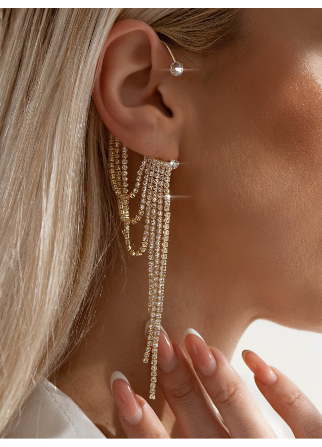 BRISTOL GOLD RAIN EARCUFF