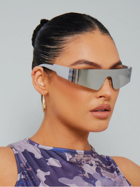 BURN  TOTAL SILVER MIRROR SUNNIES