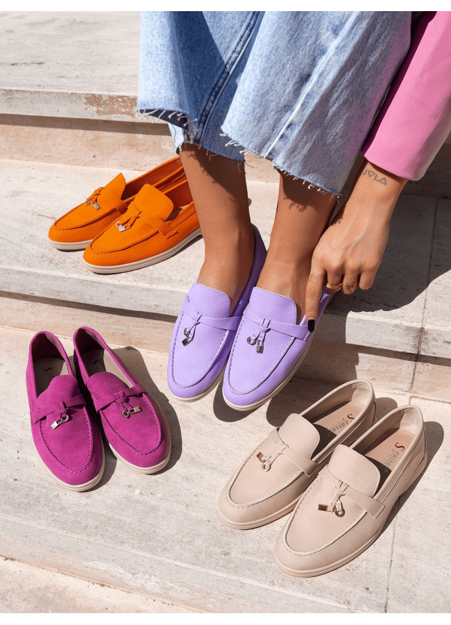 DORADO BEIGE LOAFERS