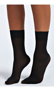Midi socks black 3 τεμ