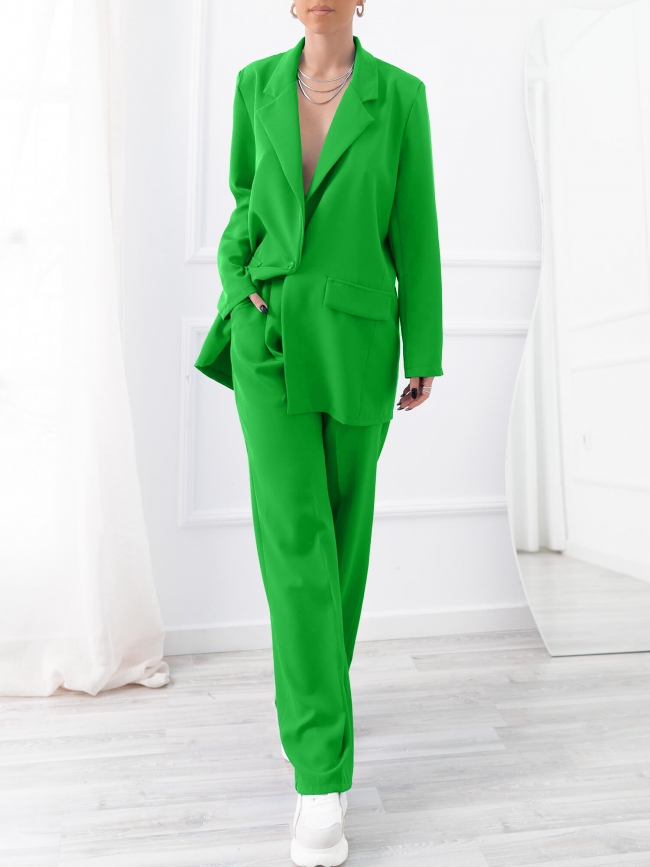 ADELINA GREEN LIME SUIT