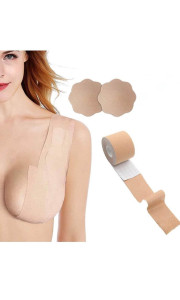 ΜΠΕΖ ΑΥΤΟΚΟΛΛΗΤΗ ΤΑΙΝΙΑ BOOB TAPE+ NIPPLE COVER STICKERS