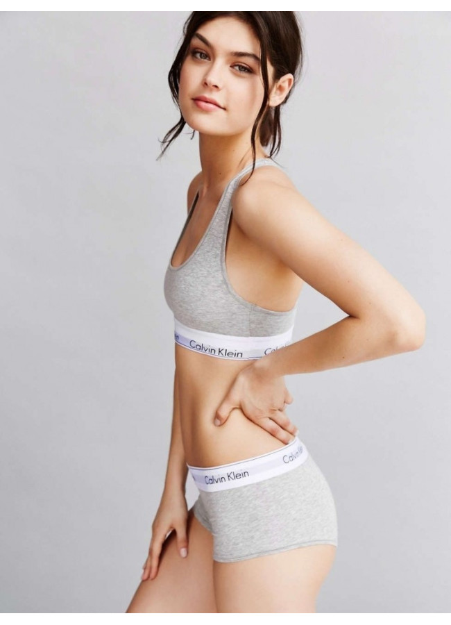 CALVIN KLEIN GREY BOXER