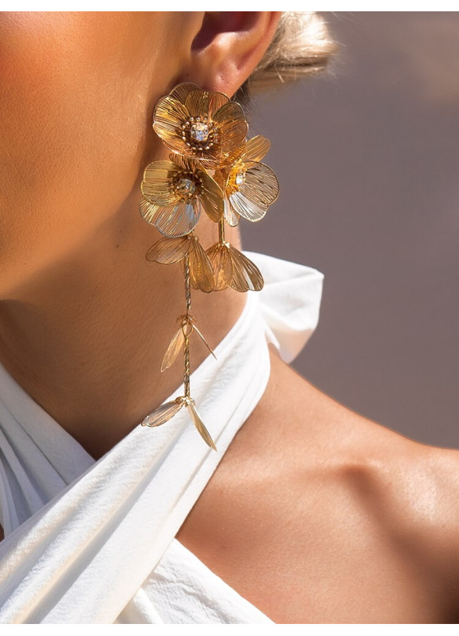 AELIA GOLD EARRINGS