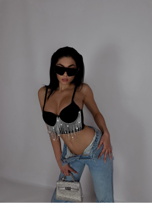 ΜΑΥΡΟ BUSTIER - ZADAR