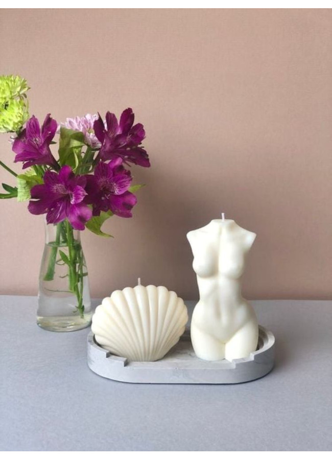 SCALLOP CIEL SHELL CANDLE