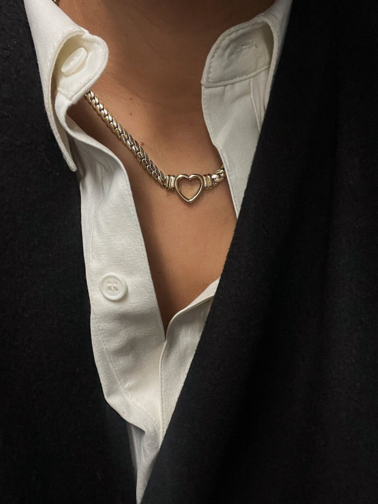 AMO  STEEL NECKLACE