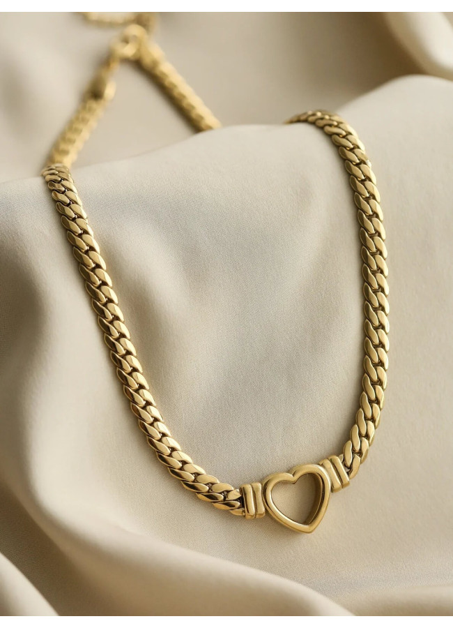 AMO  STEEL NECKLACE