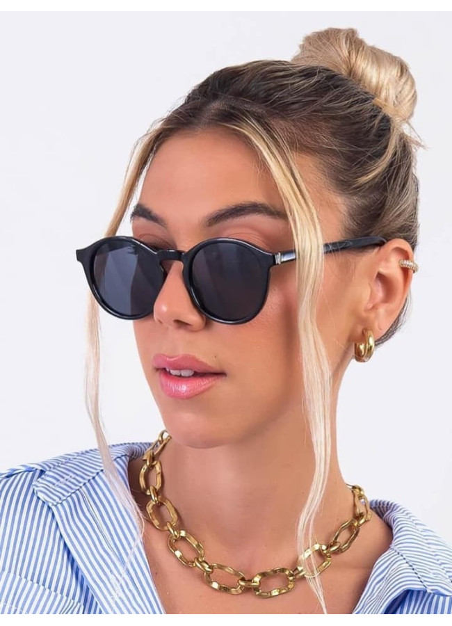 ANNAKEY HARRIET BLACK SUNGLASSES