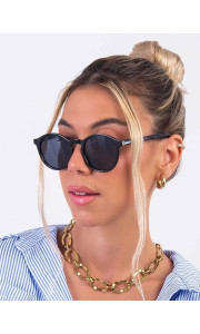 ANNAKEY HARRIET BLACK SUNGLASSES