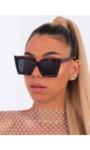 ANNAKEY MARTINA LEOPARD SUNGLASSES