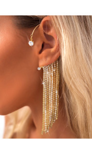 NEWCASTEL GOLD RAIN EARCUFF
