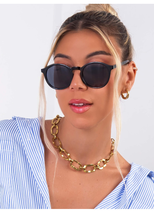 ANNAKEY HARRIET BLACK SUNGLASSES