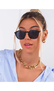ANNAKEY HARRIET BLACK SUNGLASSES