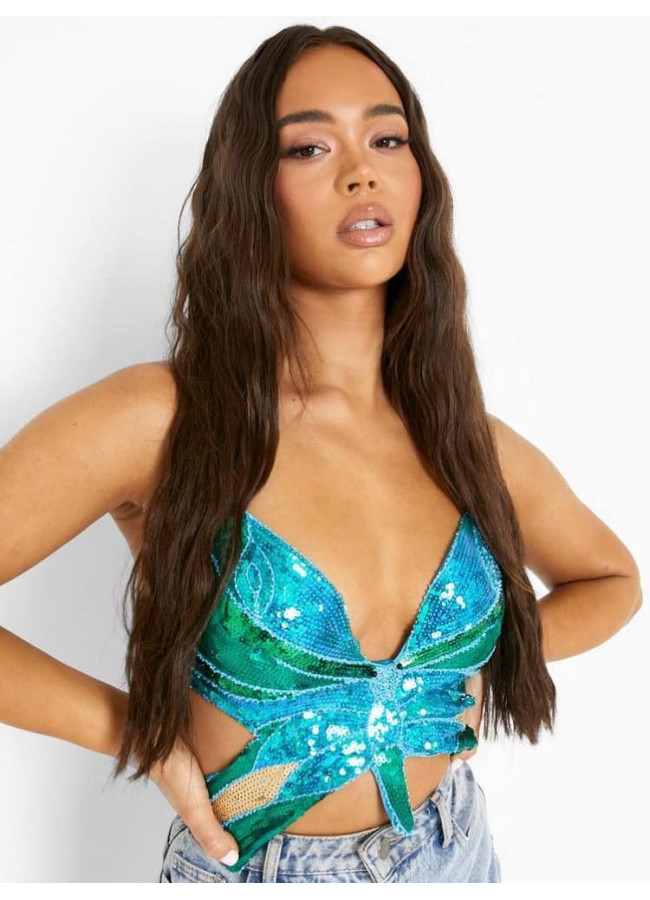 TINKERBELL GREEN BUSTIER