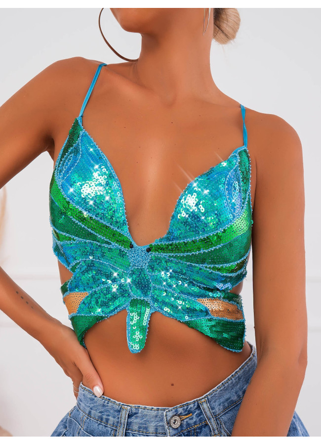 TINKERBELL GREEN BUSTIER