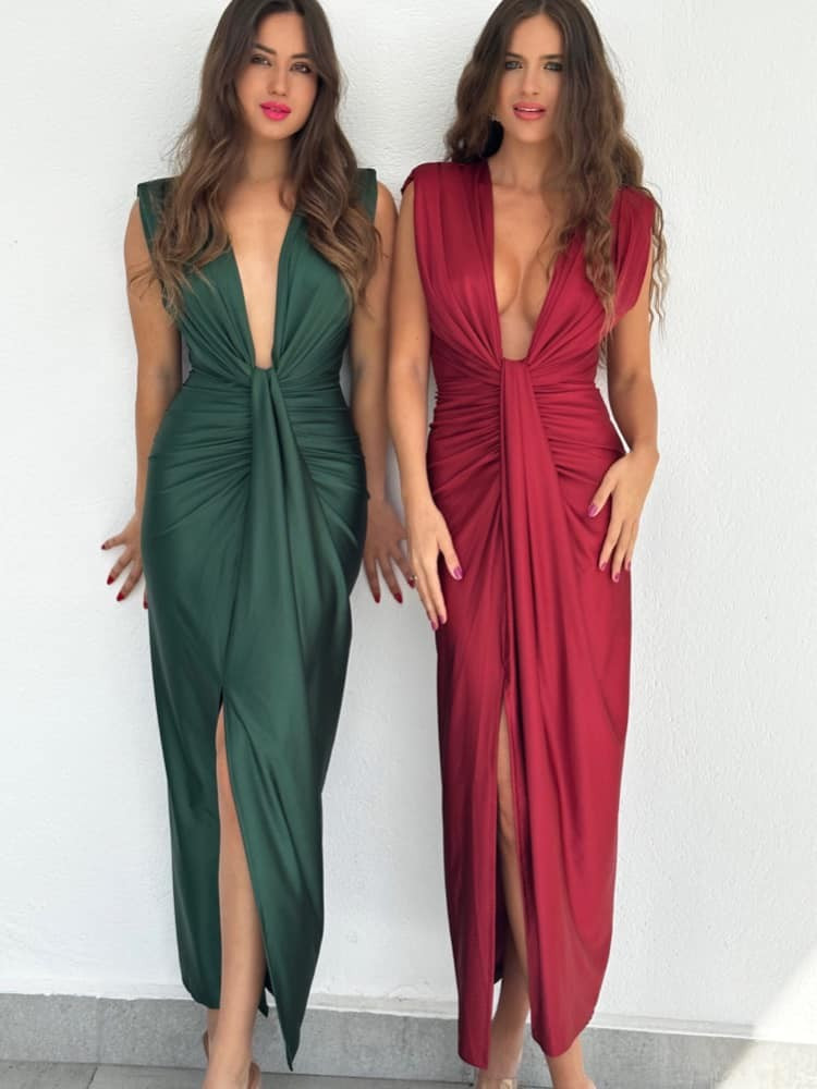 DAISY BORDEAUX DRESS