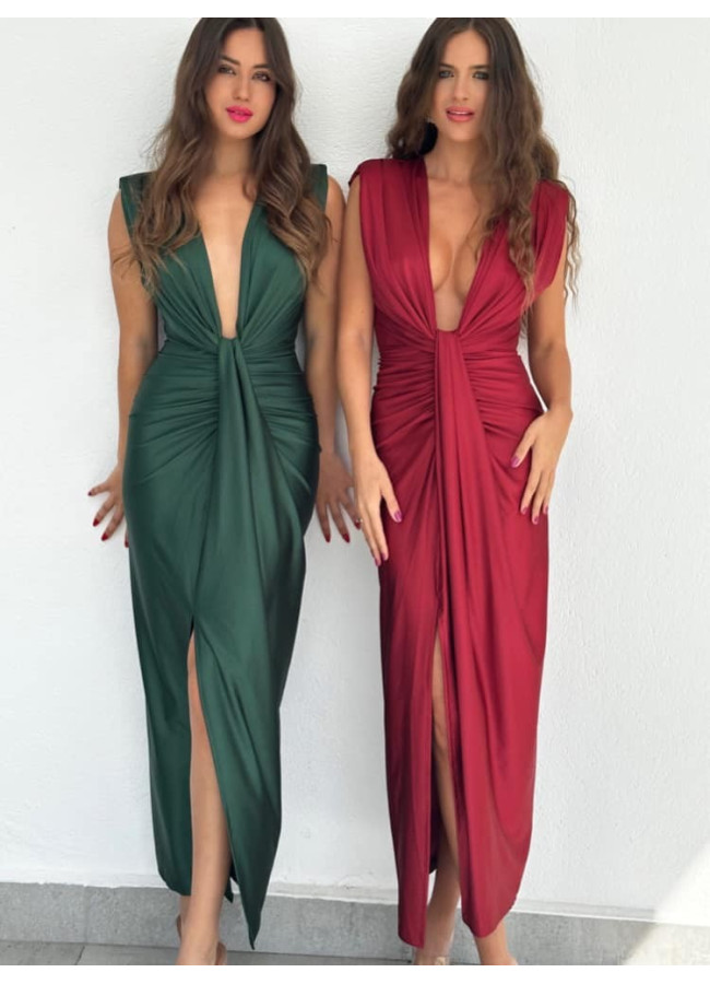 DAISY BORDEAUX DRESS