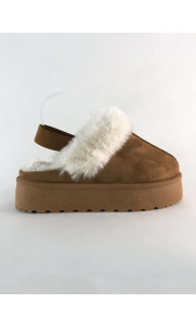 ΓΟΥΝΙΝΑ SLIP ON - FROST CAMEL