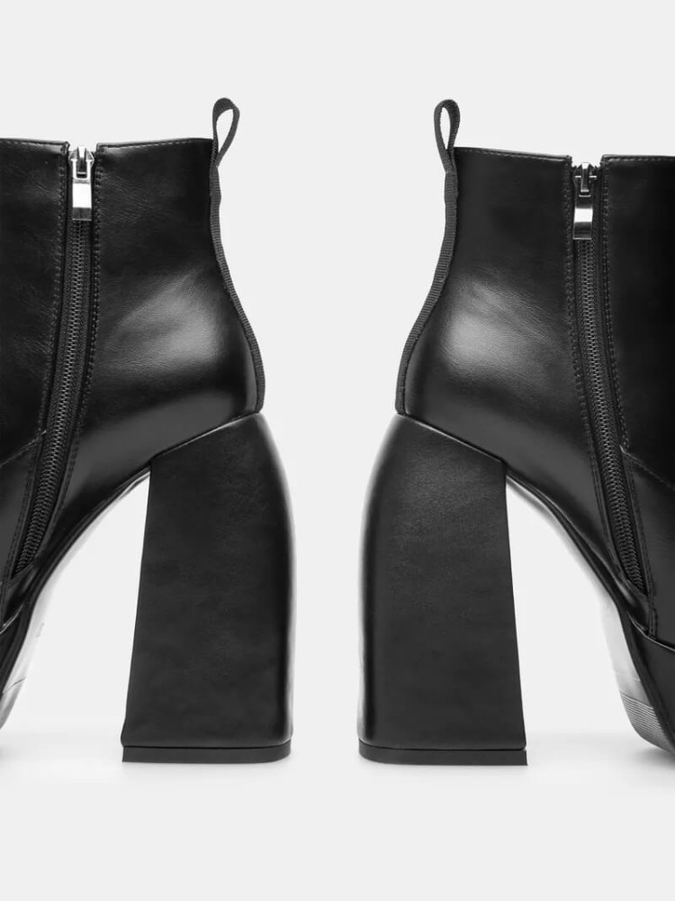 BRUNO BLACK ANKLEBOOTS