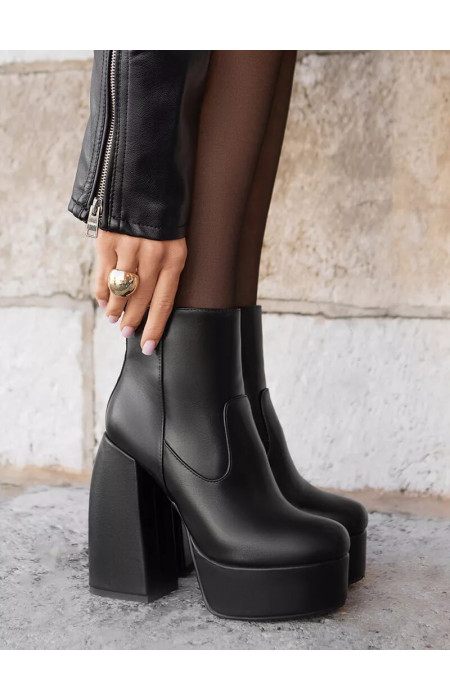 BRUNO BLACK ANKLEBOOTS