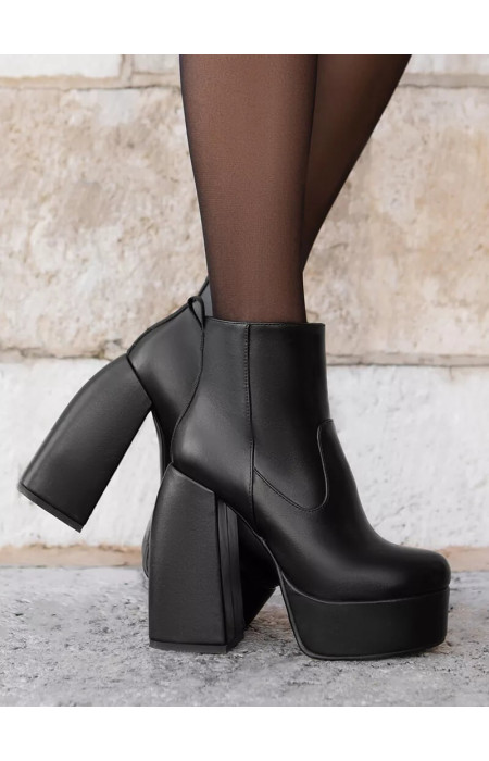 BRUNO BLACK ANKLEBOOTS