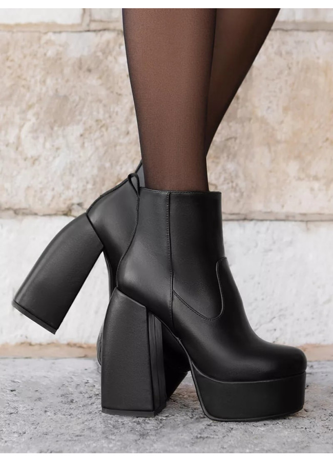 BRUNO BLACK ANKLEBOOTS