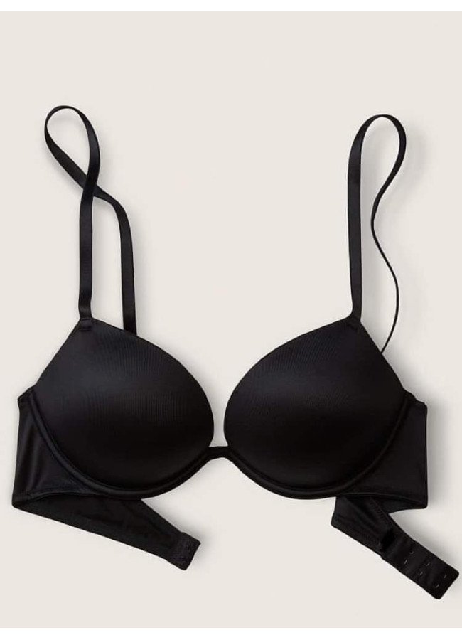 STELLA BLACK PUSH UP BRA