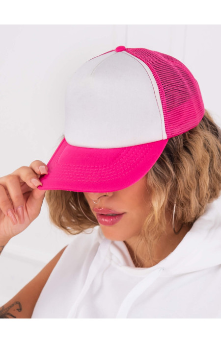 ΦΟΥΞΙΑ & ΛΕΥΚΟ TRUCKER HAT