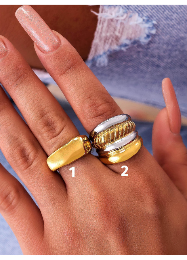 ACHILLA GOLD RING