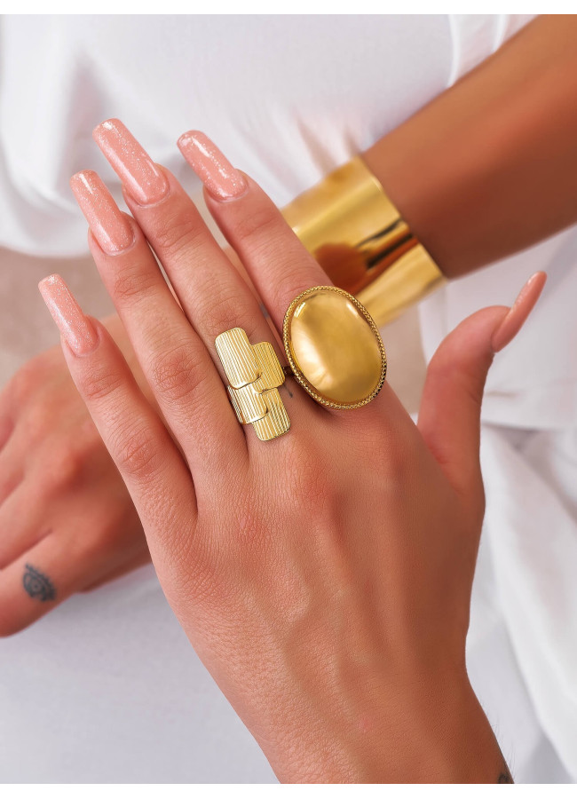 ENRICA GOLD RING
