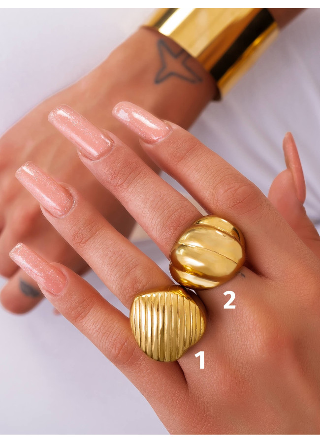 RIZIERA GOLD RING