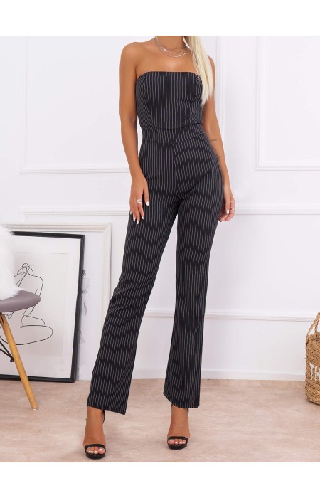 SOTERA STRIPPED JUMPSUIT