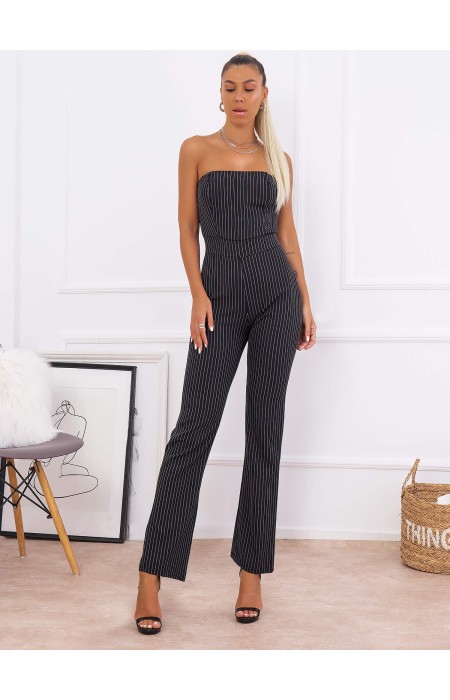 SOTERA STRIPPED JUMPSUIT