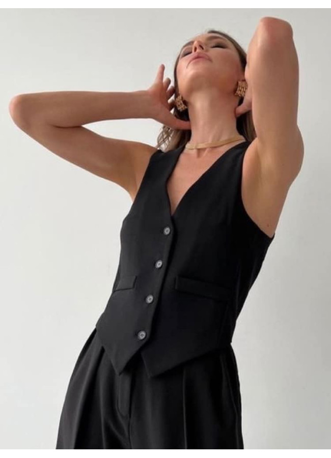 FRANCY BLACK GILLET