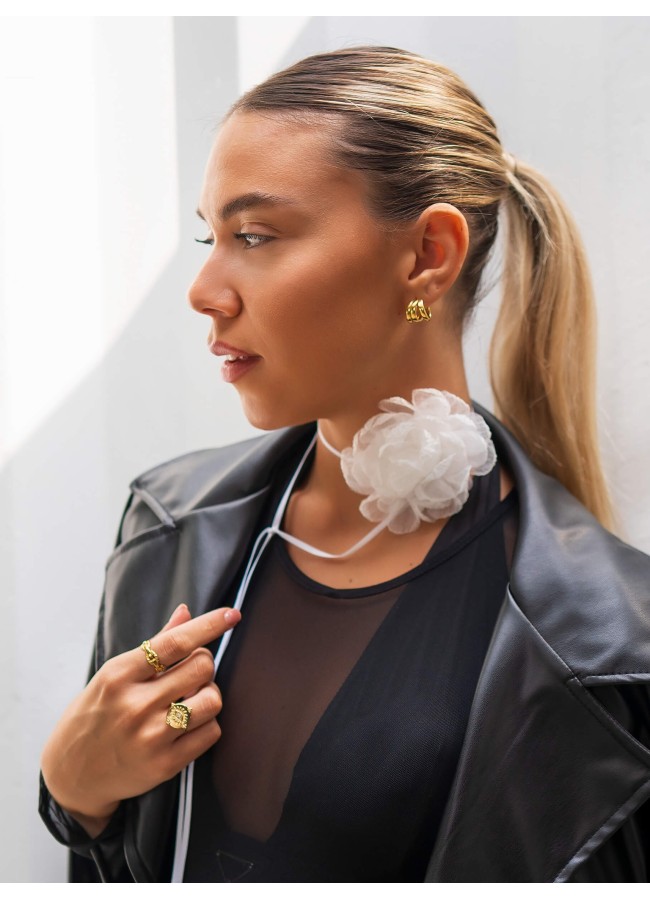 ΛΕΥΚΟ ΤΣΟΚΕΡ ΛΟΥΛΟΥΔΙ - FLOWER