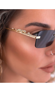 ANNAKEY PANTHER BLACK SUNNIES