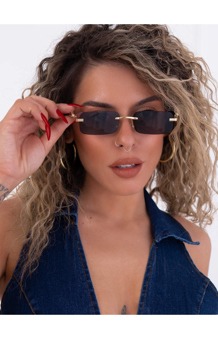 ANNAKEY PANTHER BLACK SUNNIES