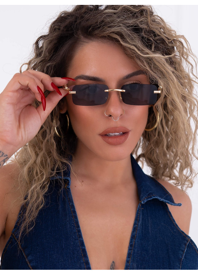 ANNAKEY PANTHER BLACK SUNNIES