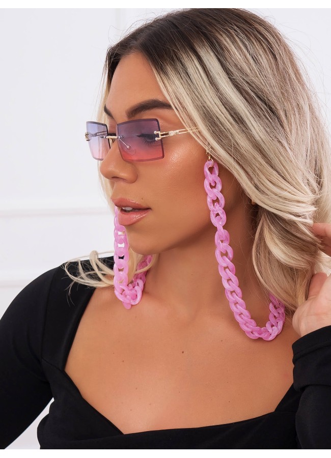 PINK CHAIN FOR SUNNIES FEDORA