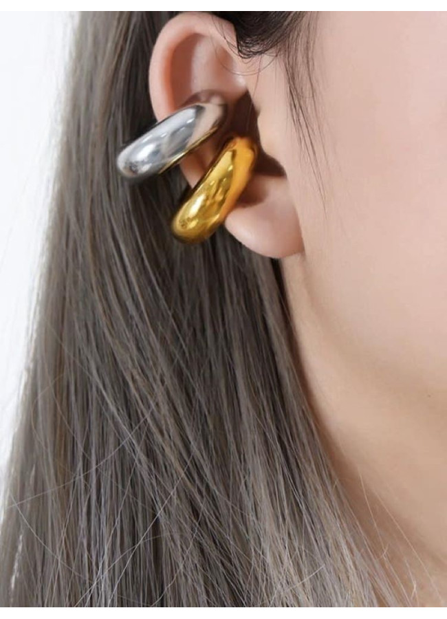CELYN STEEL EARCUFFS