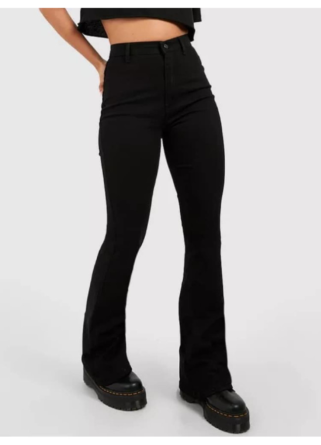 CLEA BLACK BELL JEANS