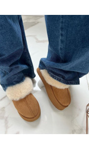 ΓΟΥΝΙΝΑ SLIP ON - FROST CAMEL