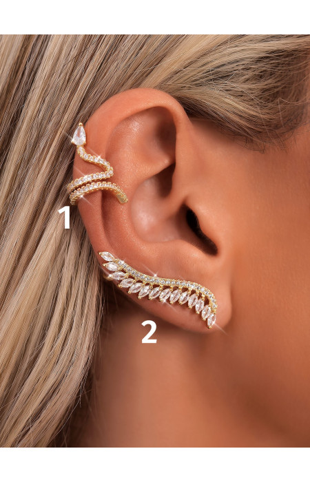 GOLD EARCUFF - IWONA